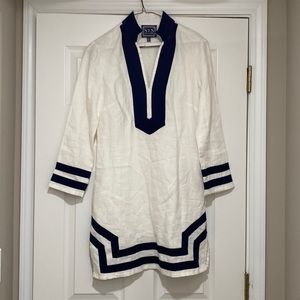 Saul to sable linen dress NWOT